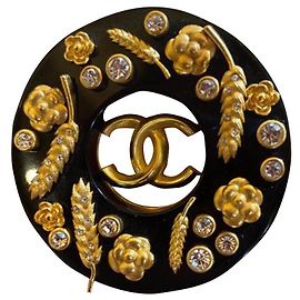 Chanel Pins e spille Nero