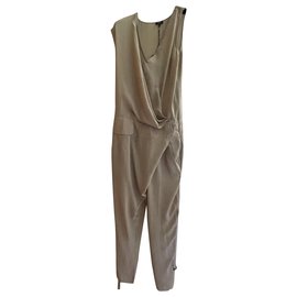 Autre Marque Mono de seda NUE 19.04 Beige Beige