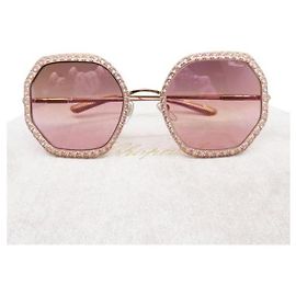 Chopard SCHAF06S 8FCR Cannes Special Collection Óculos de Sol Rosa Rosa