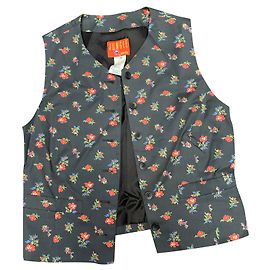 Kenzo Strickjacke mit Blumenmuster Viskose 36 Mehrfarben