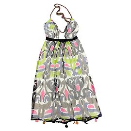 Robe Missoni en soie multicolore Taille M Multicolore