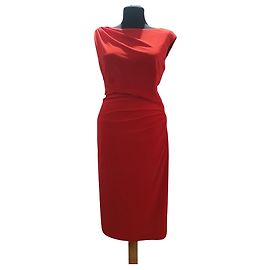 Ralph Lauren Dress Red Red