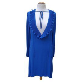 Balenciaga-Vestidos-Azul