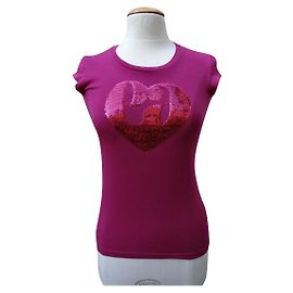 Camiseta Emporio Armani Rosa de Algodón Rosa