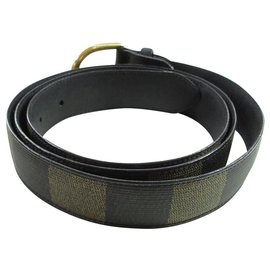 Fendi-Fendi belt-Khaki