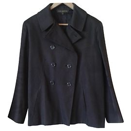 Louis Vuitton Jacket Brown Cotton Size 38 Brown