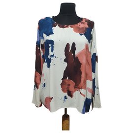 Camicetta oversize Samsoe & Samsoe in viscosa Multicolore
