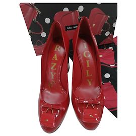 Escarpins Valley Dolce & Gabbana Rouge