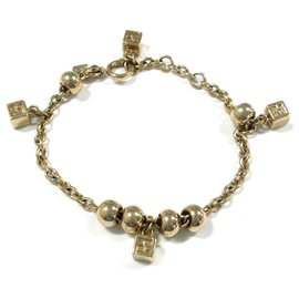 Fendi-Fendi Bracelet-Golden