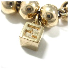 Fendi-Fendi Bracelet-Golden