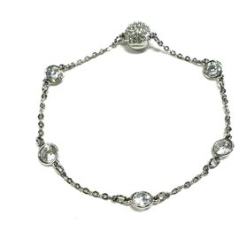 Swarovski-Bracelet Swarovski-Argenté