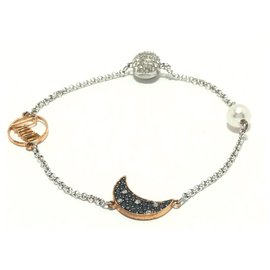 Swarovski-Bracelet Swarovski-Argenté