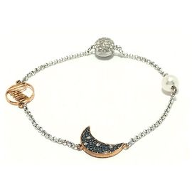 Pulseira swarovski Prata
