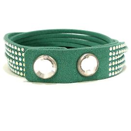 Pulseira swarovski Verde