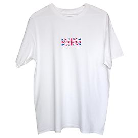 SUPREME UNION JACK BOX LOGO TEE White