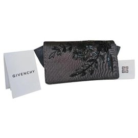 Pochette de soirée Givenchy Noir Gris