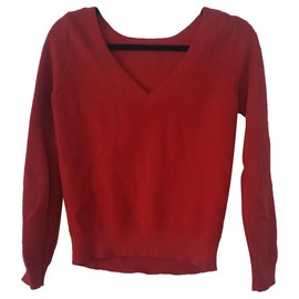 Zapa Pullover aus Baumwolle in Rot Rot