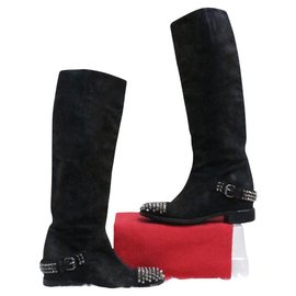 Bottes Christian Louboutin occasion - Joli Closet Bottes Christian Louboutin occasion - Joli Closet