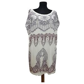 Blusa oversize de seda e algodão 3.1 Phillip Lim Multicor