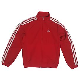 Veste de survêtement Adidas Rouge Blanc Rouge