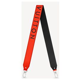 Correa Louis Vuitton de cuero Taurillon naranja Naranja