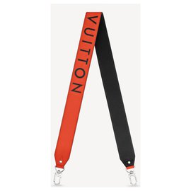 Louis Vuitton Taurillon leather strap orange Orange