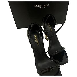 Yves Saint Laurent Sandale - Tam.37 Schwarz