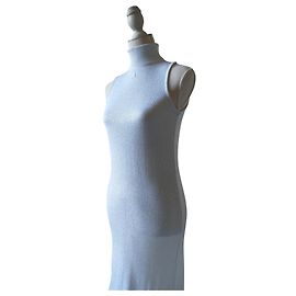 Courreges Robe longue Argenté