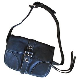 Marc by Marc Jacobs Navy leather belt bag. Navy blue