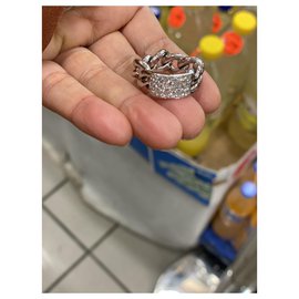 Dior-Large curb chain-White