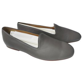 Hermès-HERMES Loafers new mixed T44,5-Grey
