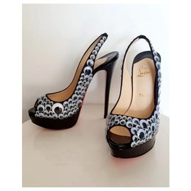 Christian Louboutin-Sandals-Black