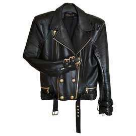 Balmain pour H&M Biker jacket Black
