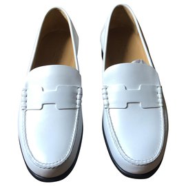 Hermès-Church´s Loafers, Kennedy model-White