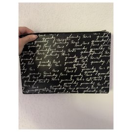 Givenchy-Bolso de mano con estampado icónico de Givenchy-Negro,Blanco