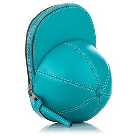 JW Anderson-JW Anderson Blue Midi Cap Crossbody Bag-Blue,Turquoise