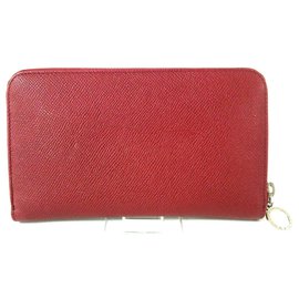 Autre Marque-BVLGARI Wallet-Red