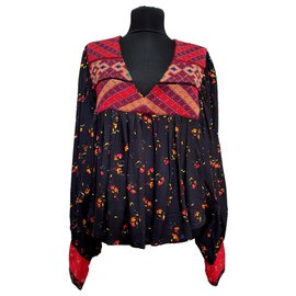 Camicetta Free People M Multicolore