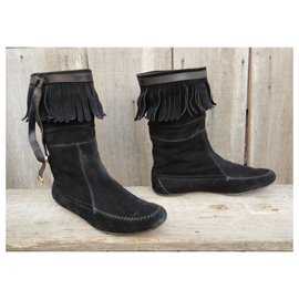 Gucci-Botas Gucci p 39-Negro