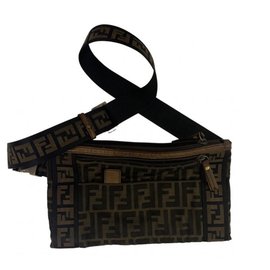 Fendi-Bags Briefcases-Brown,Black