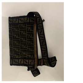 Fendi-Bags Briefcases-Brown,Black