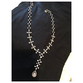 Autre Marque Colar de Diamantes Sob Medida Ouro Branco Prata