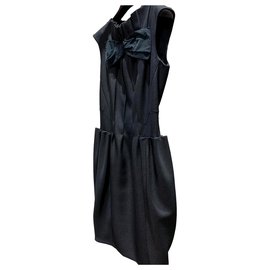 Louis Vuitton-Mini abito nero Louis Vuitton-Nero