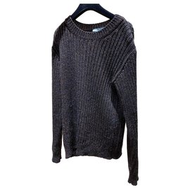 Prada-Prada Milano sweater-Black,Pink,Bronze