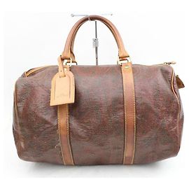 Etro Bolsa de viaje borgoña Paisley Boston Otro