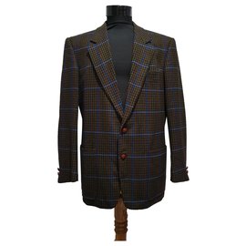 Bogner Tartan Wool Blazer Multiple colors