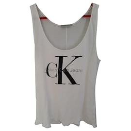 Calvin Klein-Tops-White