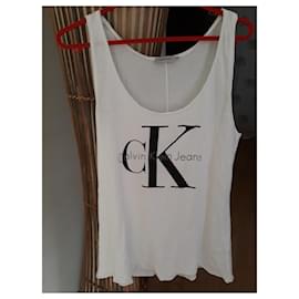 Calvin Klein-Tops-White