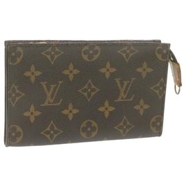 Louis Vuitton-LOUIS VUITTON Monogram Bucket PM Pouch LV Auth ** No Sticky yk1263-Outro
