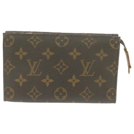 Louis Vuitton-LOUIS VUITTON Monogram Bucket PM Pouch LV Auth ** No Sticky yk1263-Outro